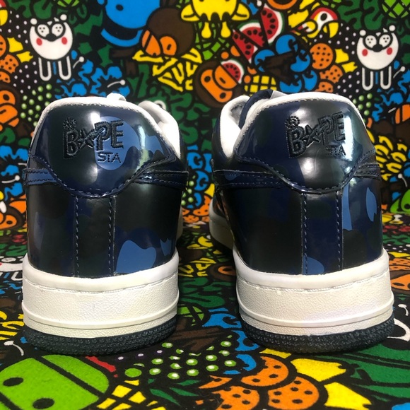 DEADSTOCK NAVY CAMO BAPESTAS - Picture 5 of 9